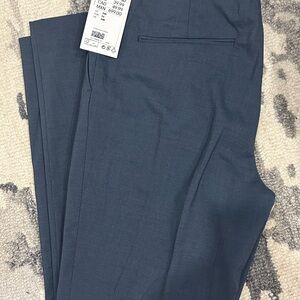 Men's H&M Slim Blue Dress Pants